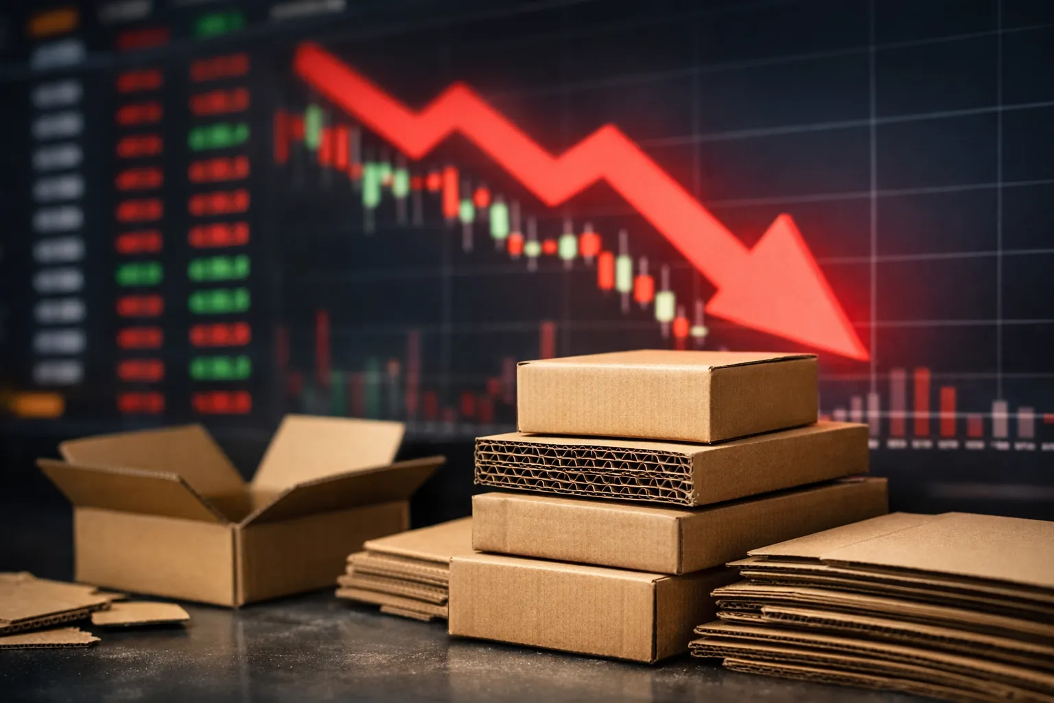 أسهم شركات التعبئة والتغليف تنخفض مع تراجع أسعار الورق المقوى للحاويات